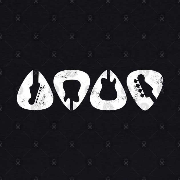 Guitar Picks Dark Theme by nightsworthy